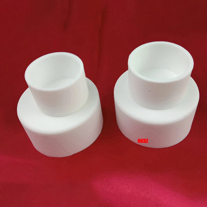 White Round Silicone Rubber End Caps for Tubes & Pipes — 3mm to 60.5mm