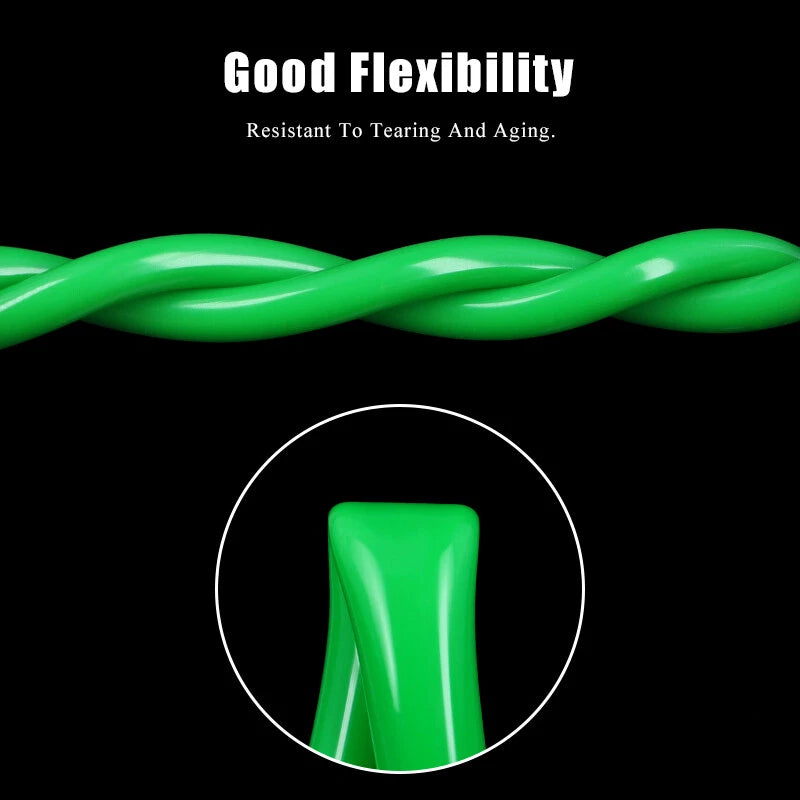 Food Grade Green Silicone Tube Beer Milk Flexible Hose Pipe Soft Rubber 1mm-25mm