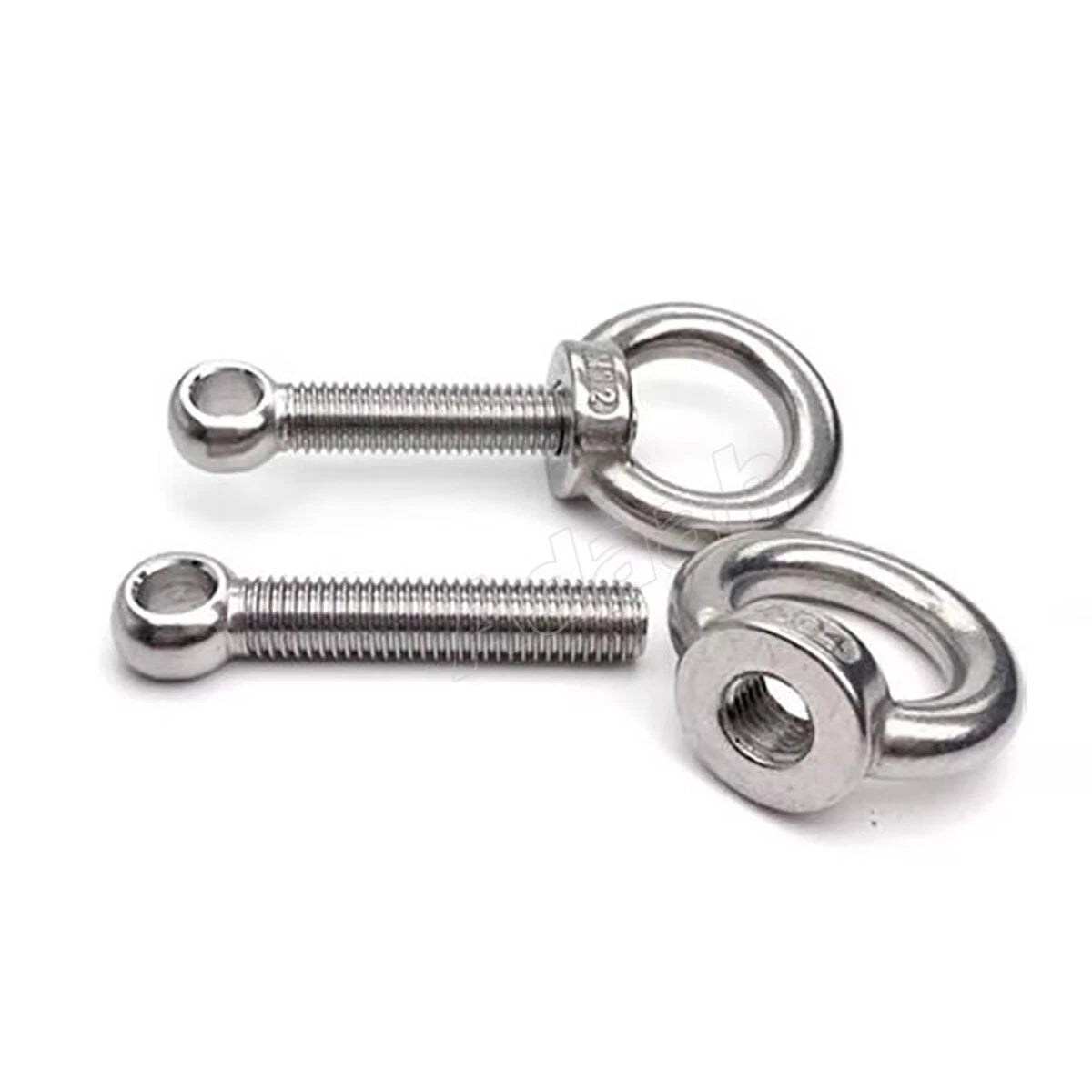 A2 Stainless Steel Lifting Eye Bolts with Ring Eye Nut M5,6,8,10,12,16,18,20,24