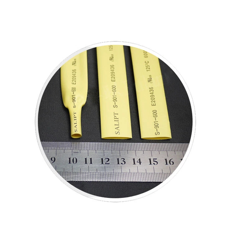 2:1 Heat Shrink Tubing – Wire Insulation Sleeving φ25–45mm, Multiple Colors