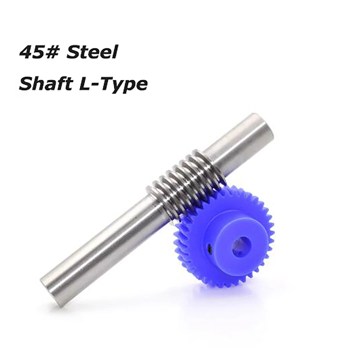 1 Modulus Plastic Nylon Worm Gear Wheel 10T-80T & A B L Steel Worm Gear Shaft