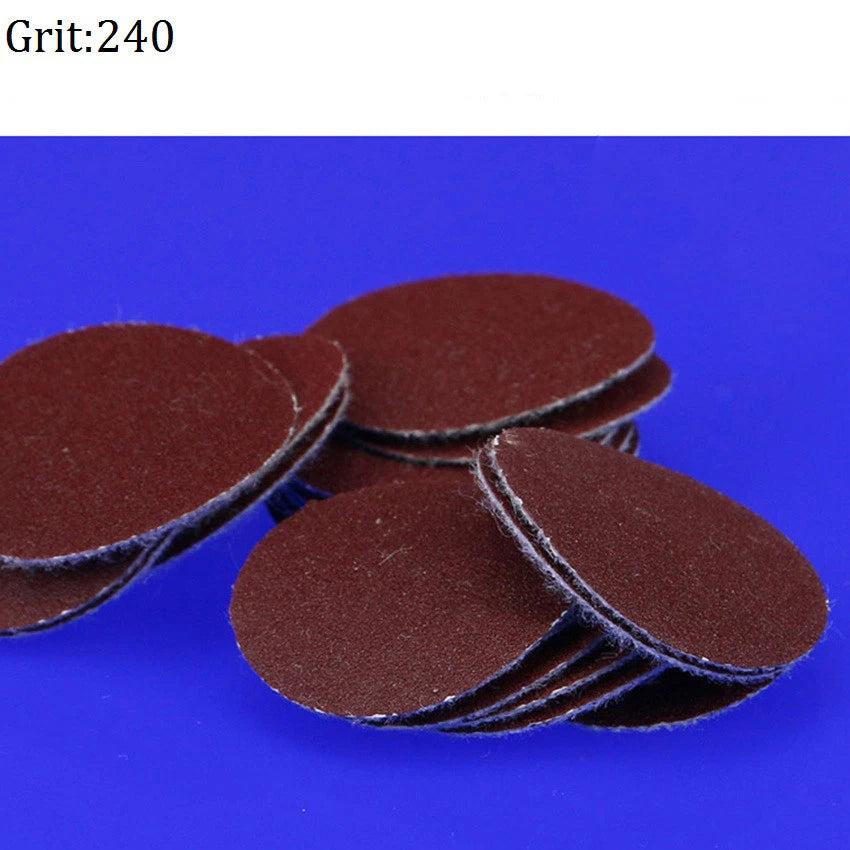 1'' 25mm Hook And Loop Sandpaper Disc Abrasive Sanding Paper Pad 80-10000 Grit