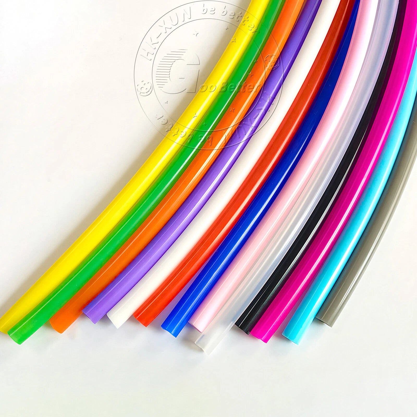 Food Grade Silicone Tubing — Flexible Rubber Hose Pipe, 1mm–12mm ID, Multiple Colors