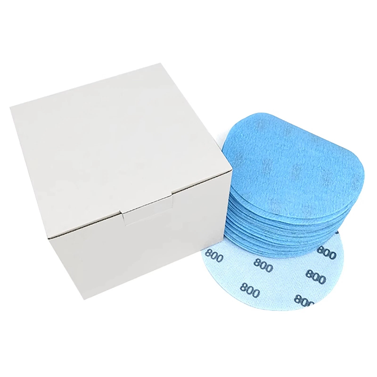 6 Inch 150mm Wet and Dry Sanding Discs Round Sandpaper Film Pads 600-5000 Grit