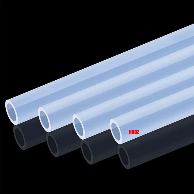 OD 4mm~44mm Food Grade Clear Silicone Rubber Soft Tube Water Milk Beer Hose Pipe