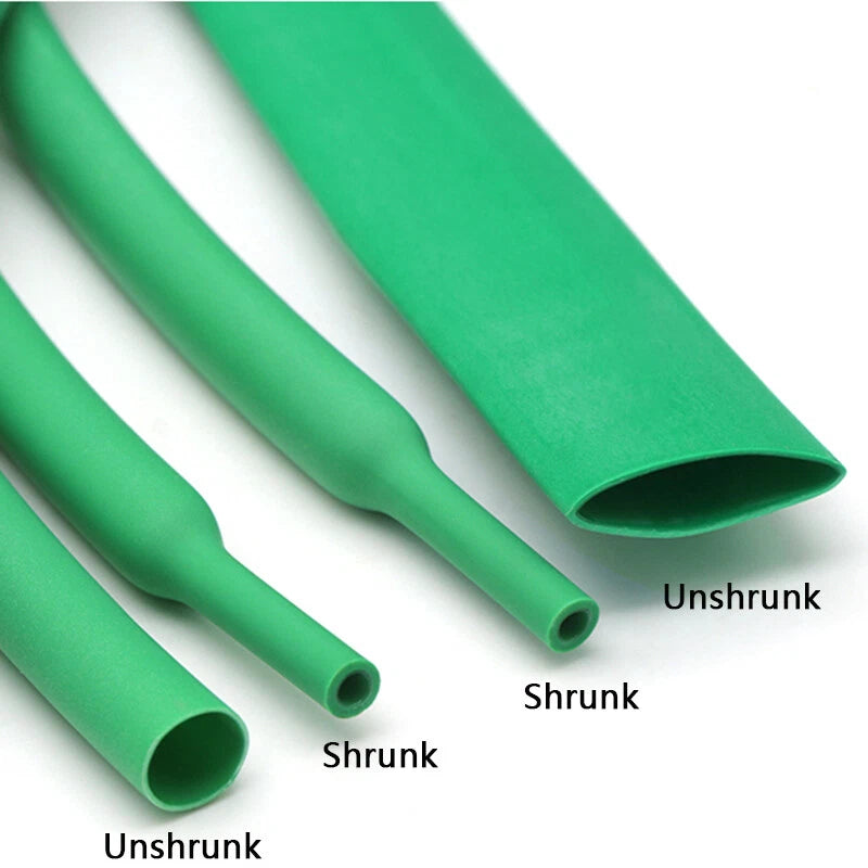 3:1 Green Adhesive Heat Shrink Tubing — Waterproof Glue Lined Sleeving