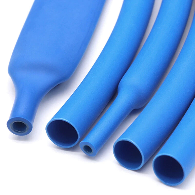 3:1 Blue Adhesive Heat Shrink Tubing — Waterproof Glue Lined Sleeving