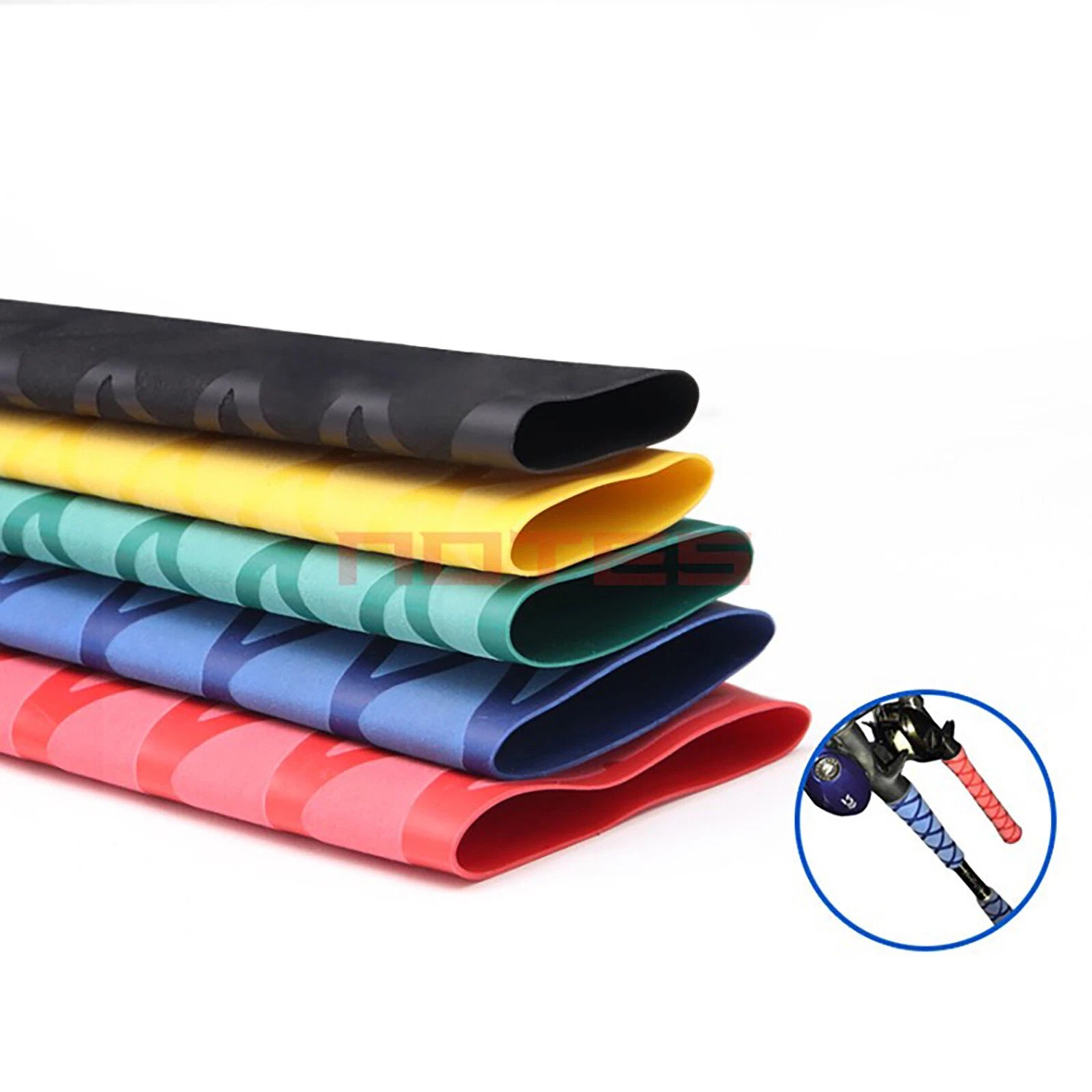 Non-Slip Heat Shrink Tubing — Textured Grip Sleeve for Tool Handles & DIY Projects