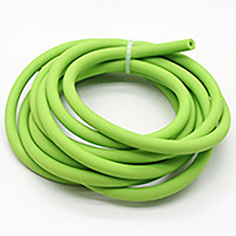 Colorful Latex Rubber Tubing — Elastic Natural Rubber Tube & Solid Rod, ID 1.6mm–18mm, Multiple Colors