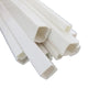 ABS White Square Tube Pipe 250mm — Plastic Styrene for Scale Models & DIY Crafts