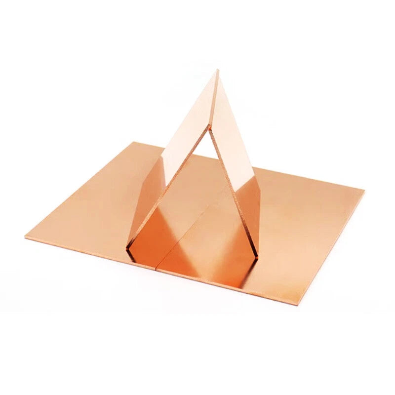 T2 Pure Copper Sheet Plate 99.9% Cu Metal Strip Block Flat Bar 0.3mm-40mm Thick