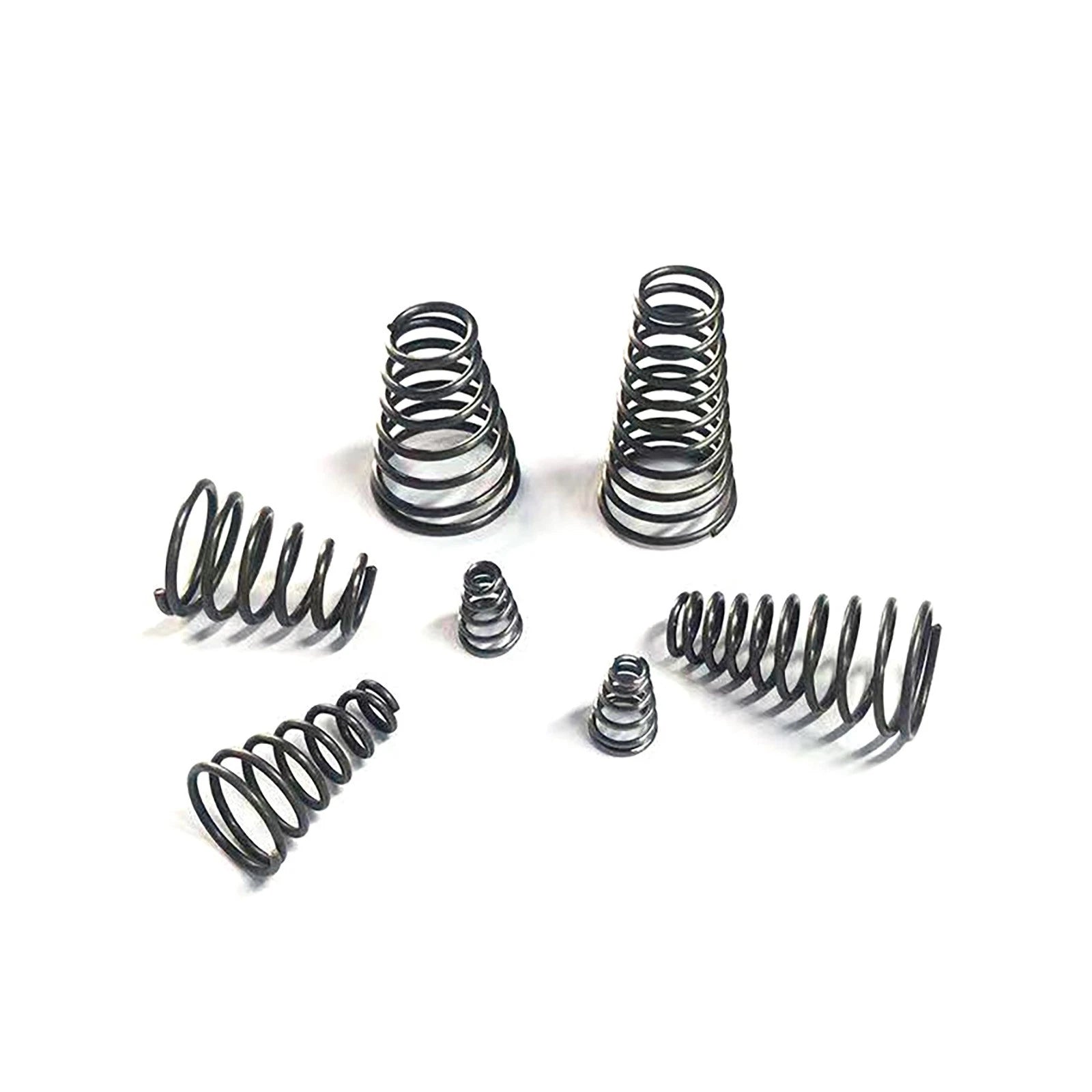 Conical Compression Spring Tapered Spring Steel Wire 0.2-3mm Heavy Duty Cone DIY