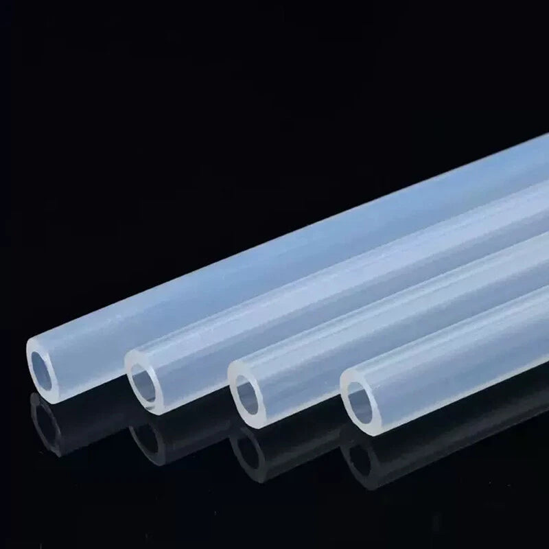Clear Silicone Tubing — Food Grade Flexible Hose for Beer, Vacuum & Lab Use