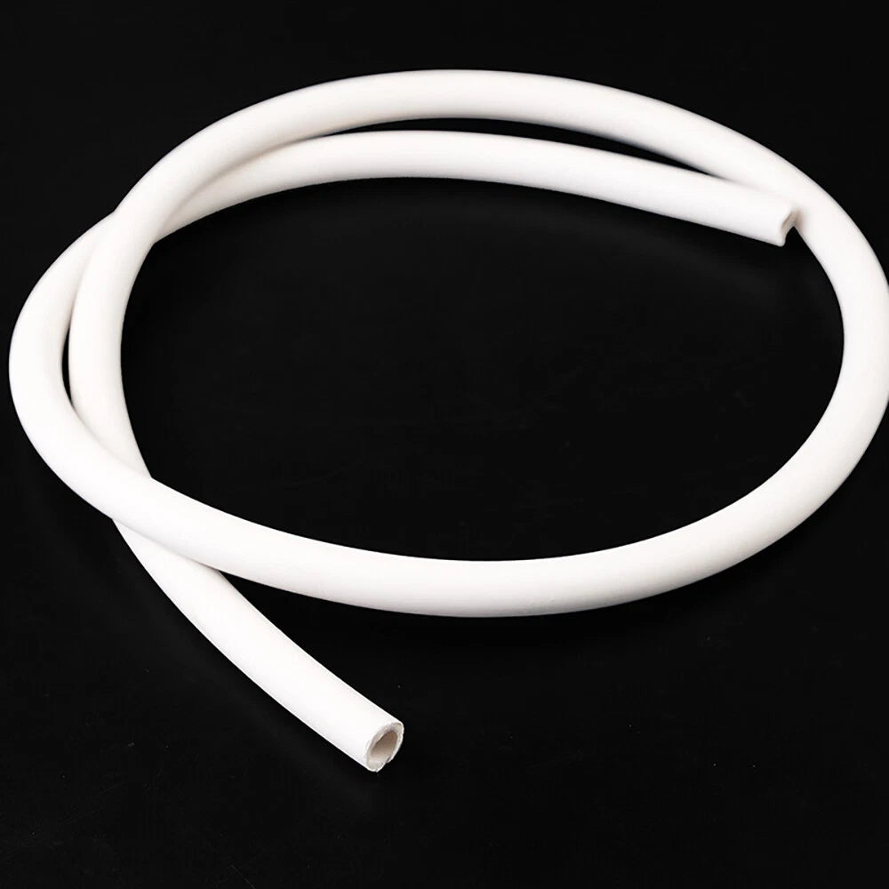 Flexible White Rubber Fuel Hose — Petrol, Diesel & Oil Pipe