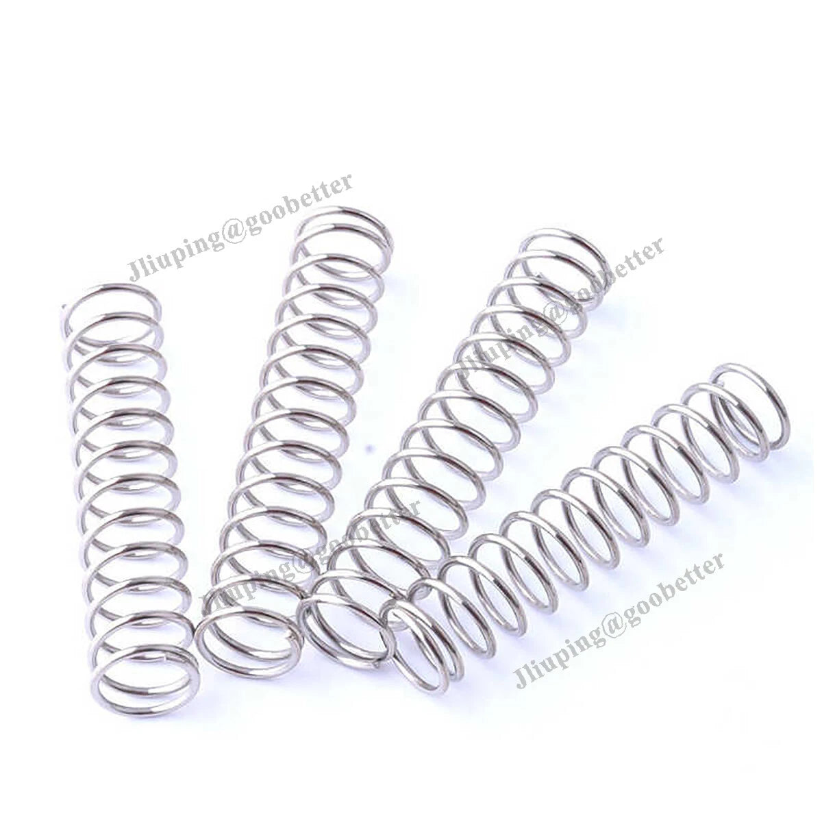 Compression Spring Wire Dia 2mm Stainless Steel Pressure Coil Springs OD 10-30mm