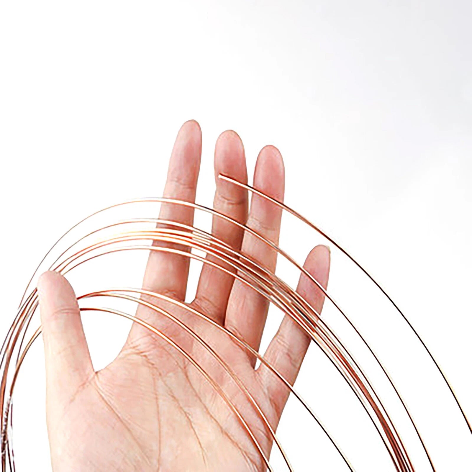 Brass/Pure Copper Pure Bare Copper Wire Wire Bonsai Jewellery Craft Cu 0.2~0.5mm