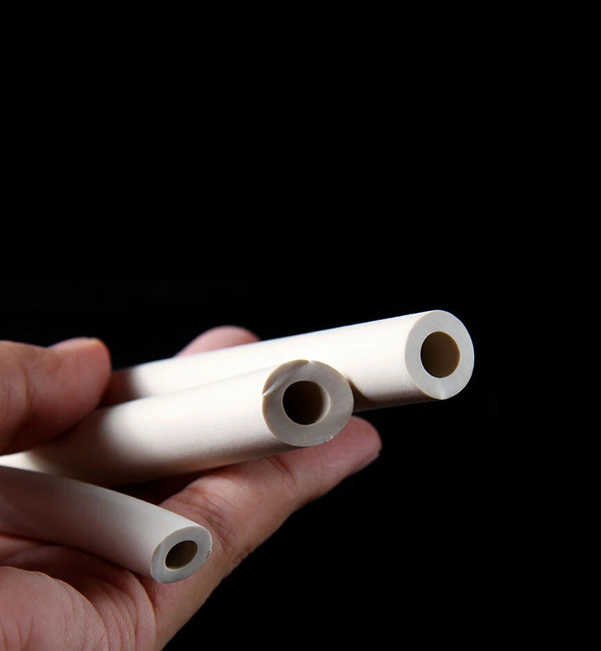 White Flexible Rubber Vacuum Tube — Laboratory Hose Pipe ID 1.5mm–12mm