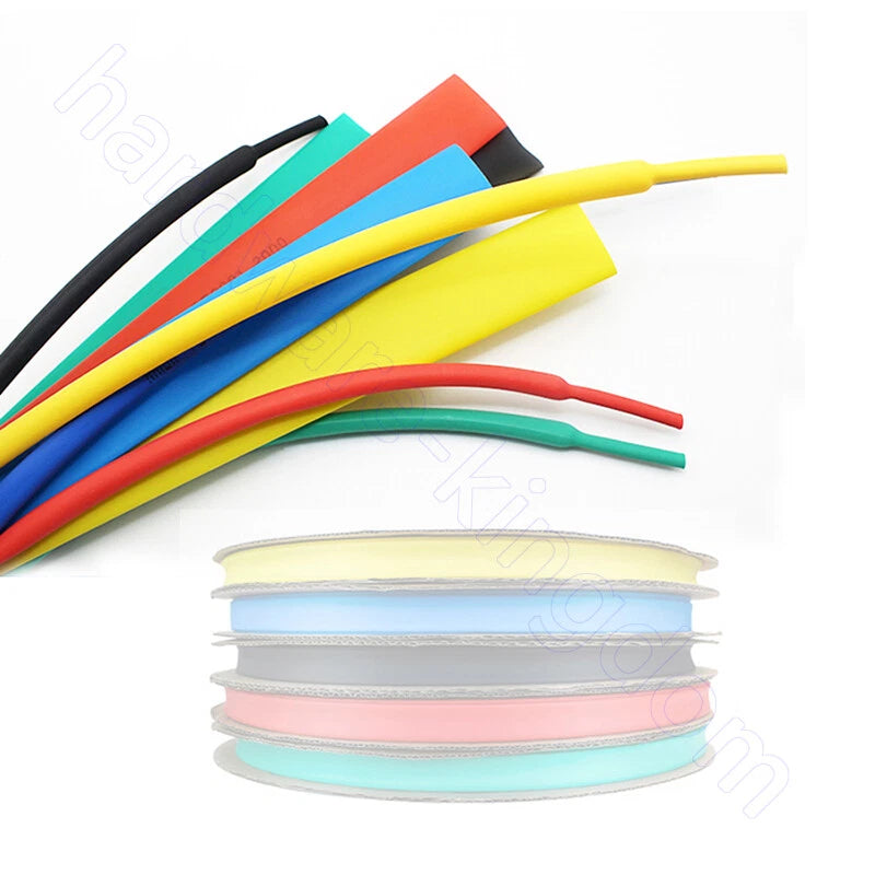 Black Heat Shrink Tubing — 2:1, 3:1 & 4:1 Shrink Ratio | Ø0.6mm to Ø210mm