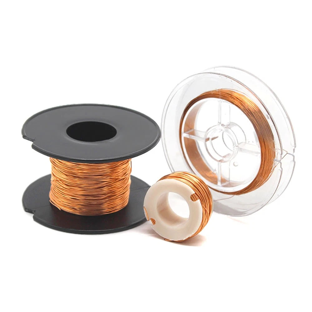 0.2mm 0.5mm 1mm Copper Wire Jewellery Solid Bare Round Craft Diy Uncoated Wire