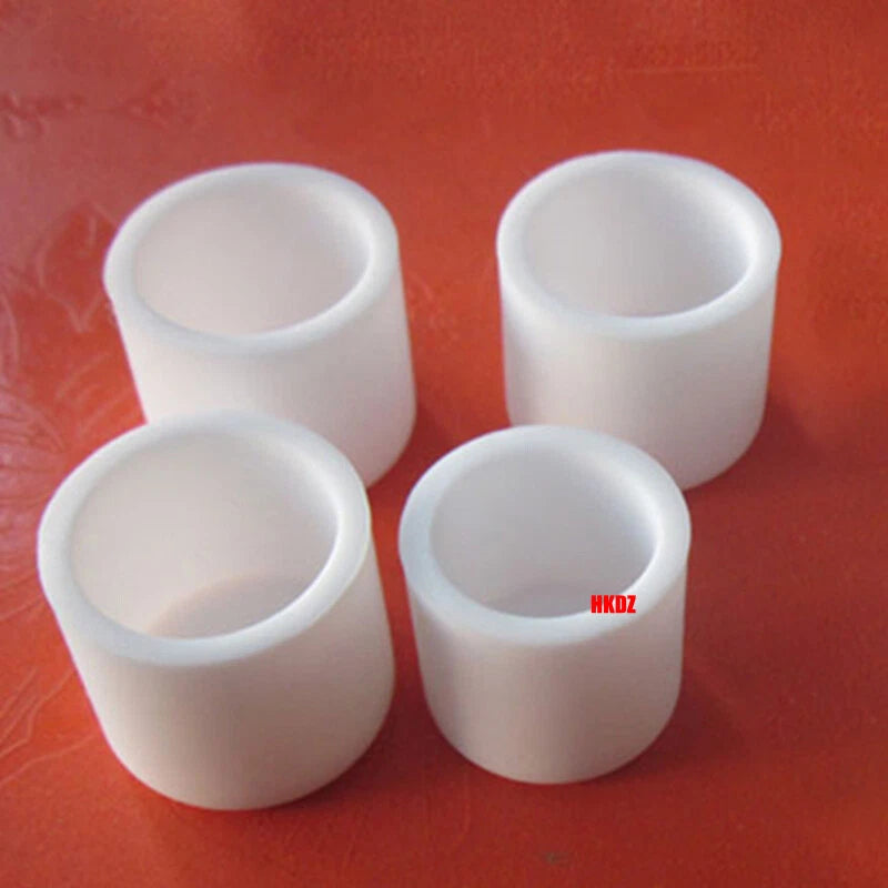 White Round Silicone Rubber End Caps for Tubes & Pipes — 3mm to 60.5mm