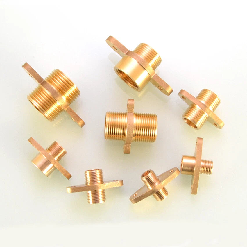 BSP Brass Pipe Fitting Connector Adapter – Flange Fixed, Female/Male Thread