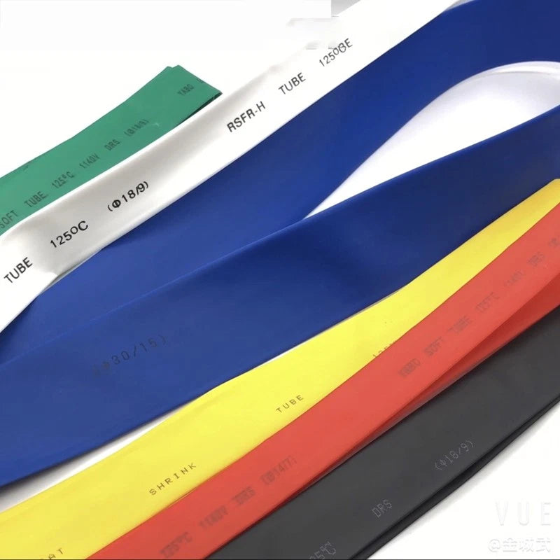 Heat Shrink Tubing 2:1 Ratio – Electrical Wire Sleeving, 60mm to 210mm