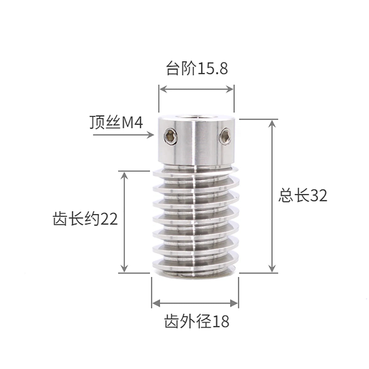 1 Modulus Plastic Nylon Worm Gear Wheel 10T-80T & A B L Steel Worm Gear Shaft