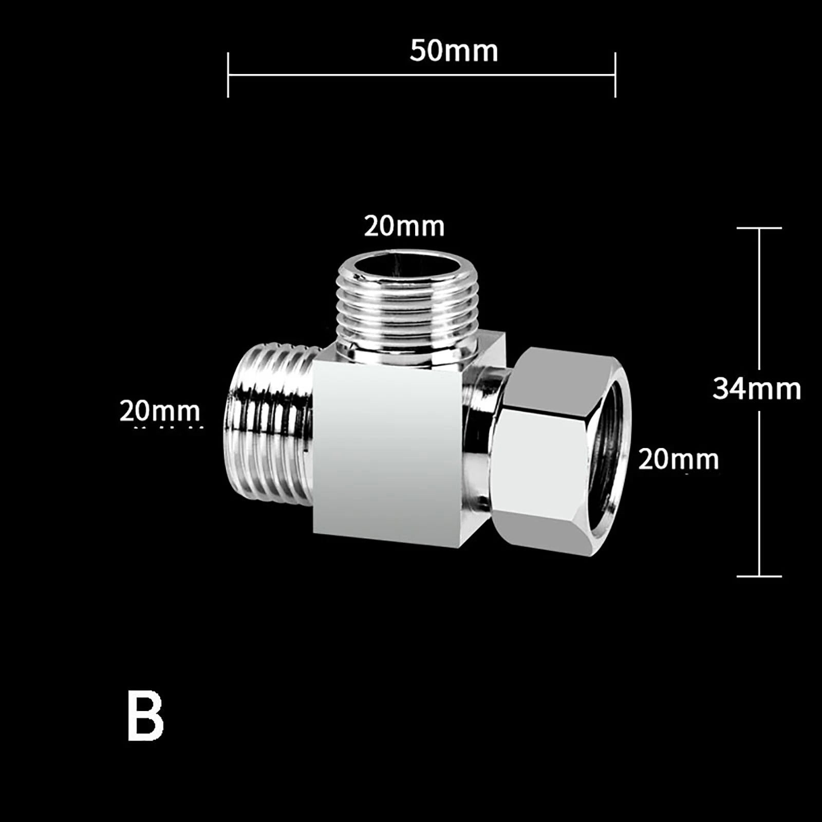 1/2" BSP Brass Pipe Fittings — T Piece, Elbow, Y Piece & Cross Connector