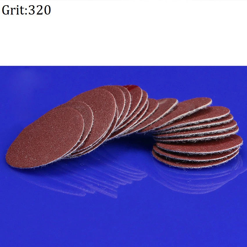 1'' 25mm Hook And Loop Sandpaper Disc Abrasive Sanding Paper Pad 80-10000 Grit