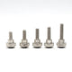 M5 M6 Knurled Thumb Screws Step Head | Hand Grip Knob Bolts | Nickel & Black Zinc Plated