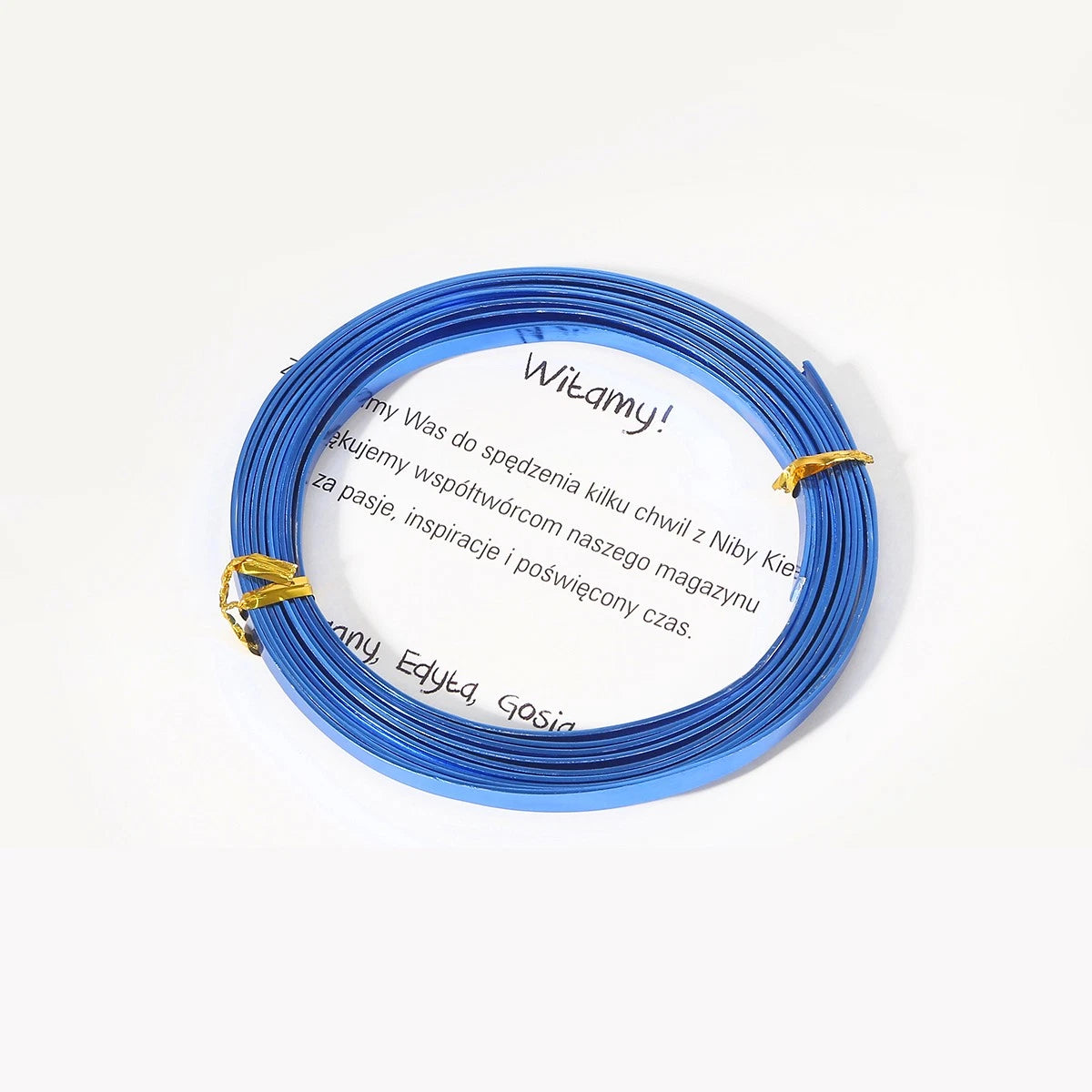 Colors Aluminum Flat Wire 5mm Bendable Metal Craft Jewelry Making Wires Strip