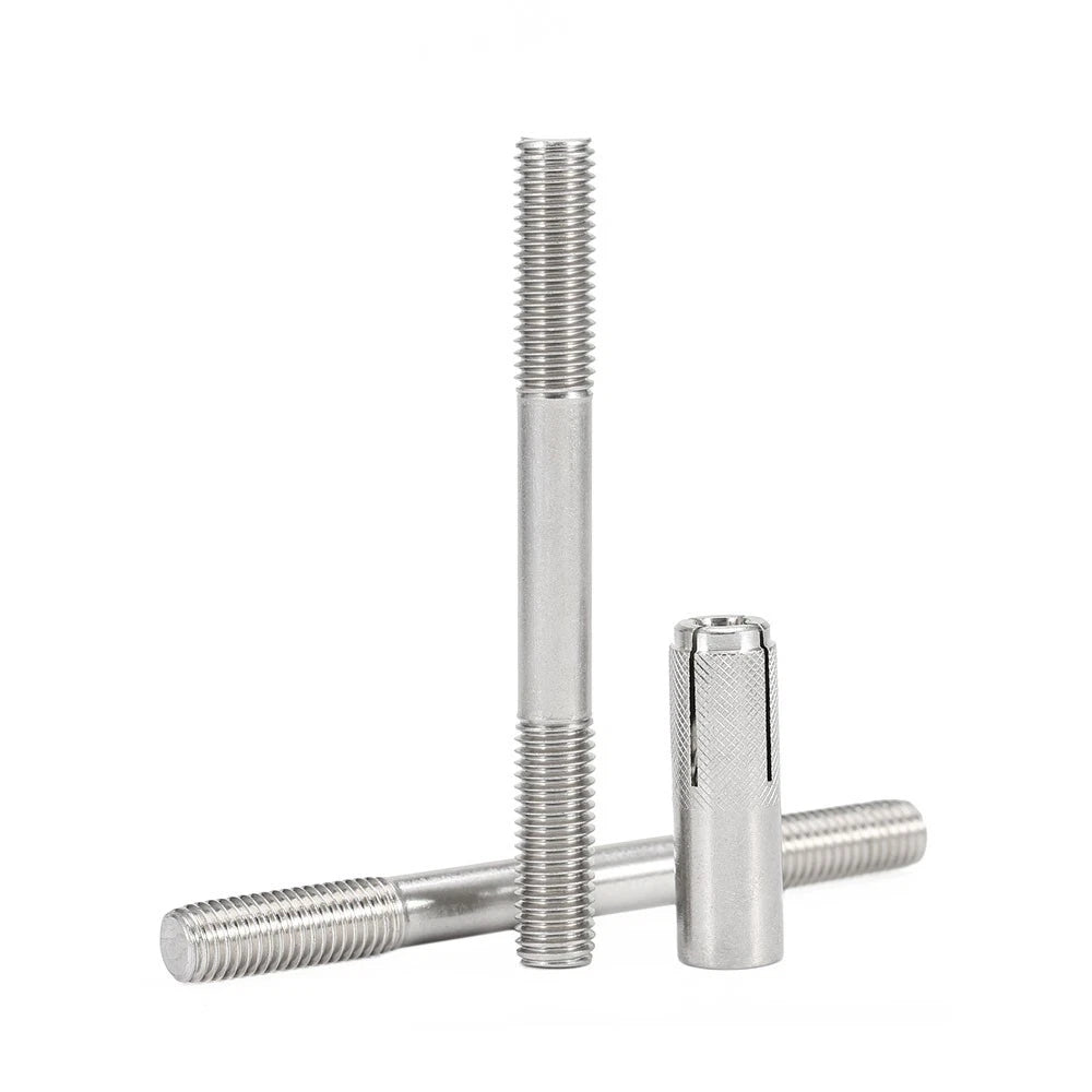 Stainless Steel A4 Expansion Bolts Threaded Stud Rod M6–M12 Extra Long - HomeDIYer
