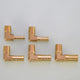Brass BSP Male Elbow Barb Hose Tail Fittings — 1/8" to 3/4" × 6mm–25mm