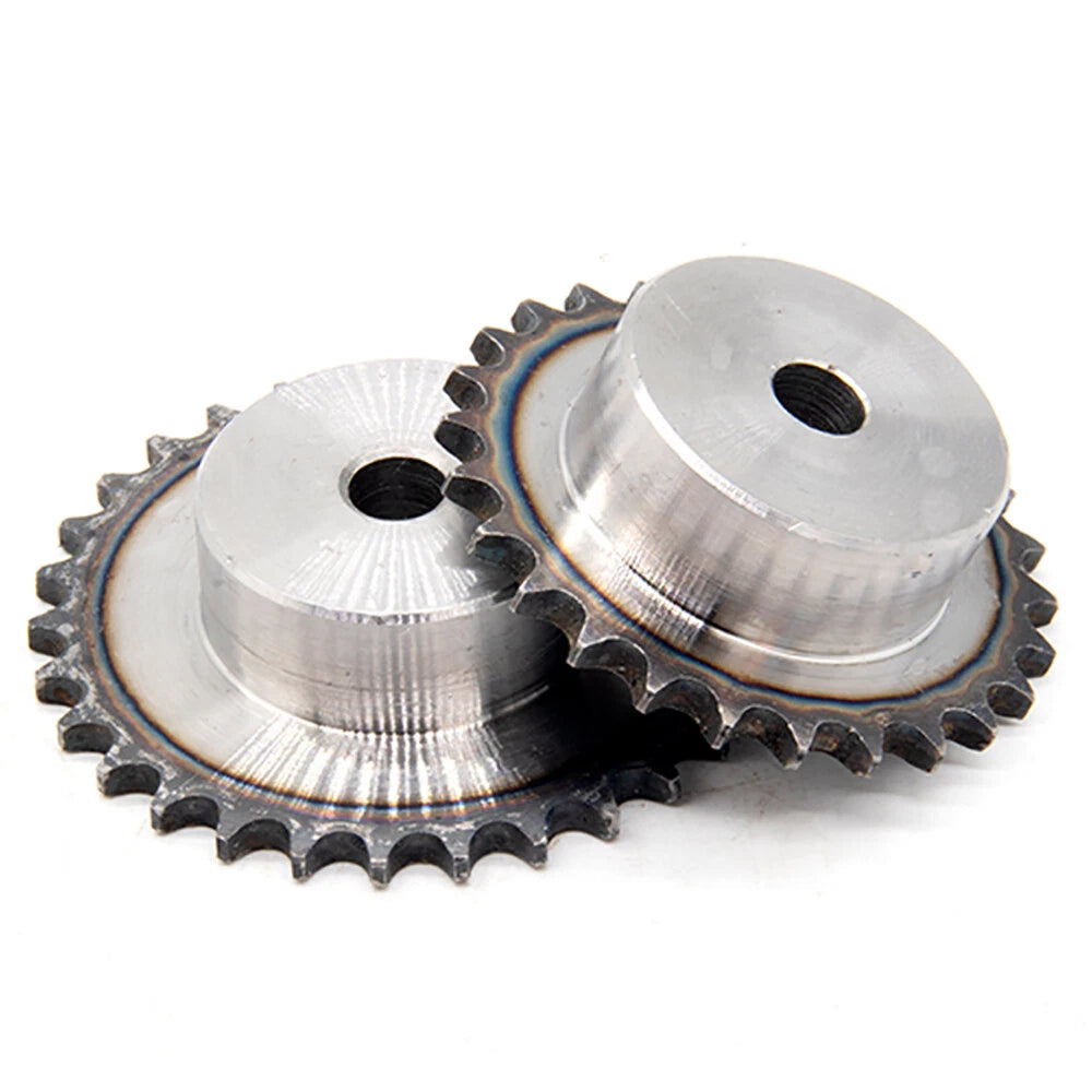 05B 5/16" Steel Roller Chain Sprocket Wheel Pitch 8mm 10~40 Teeth Process Hole