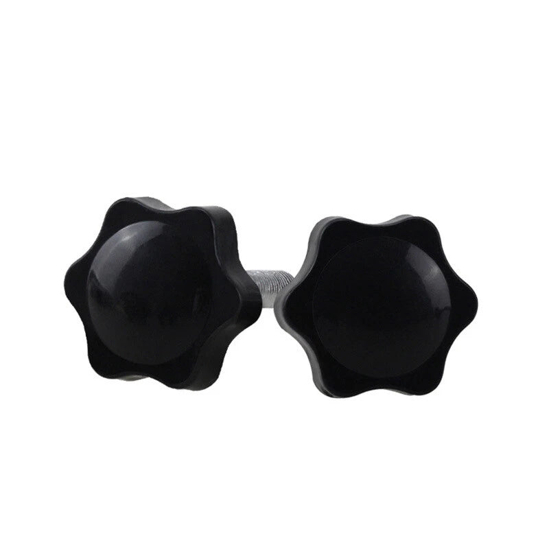 Thumb Screws Plastic Black clamping knob head Carbon Steel Bolts M5 M6 M8 M10