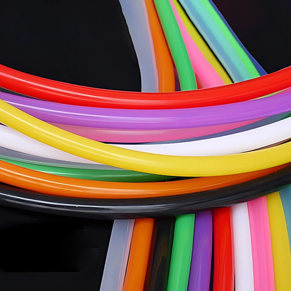 Food Grade Silicone Tube Color Hose Beer Vacuum Pipe Soft Rubber ID 1mm 2mm-50mm