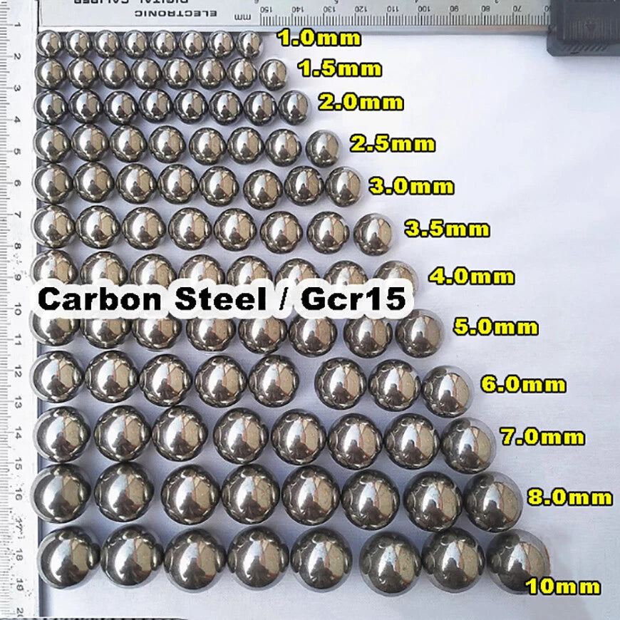 1.0mm-10.5mm Carbon Steel Ball-Gcr15 Steel Ball Bearing Replacement Bearings