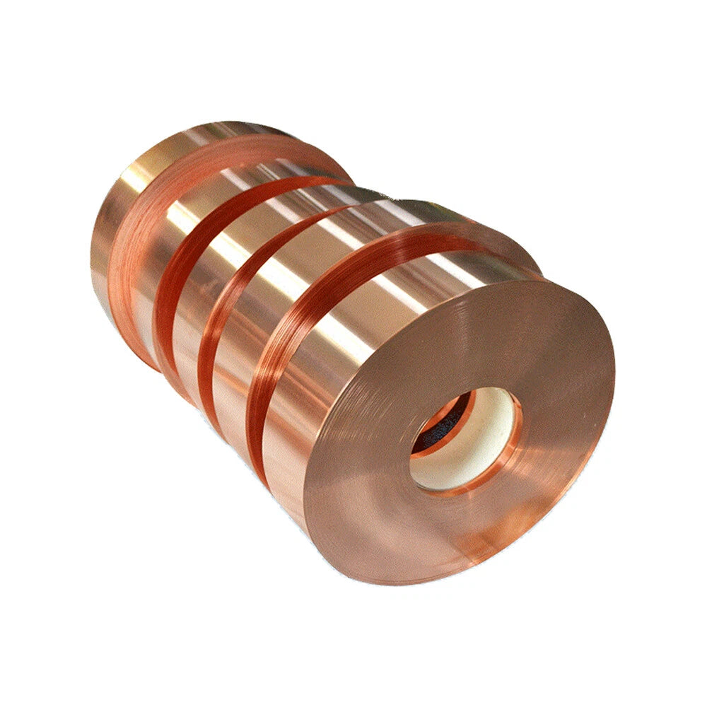 1 Meter Copper Sheet Strip Pure Cu Thin Foil Plate Thick 0.05-1mm Width 10-50mm