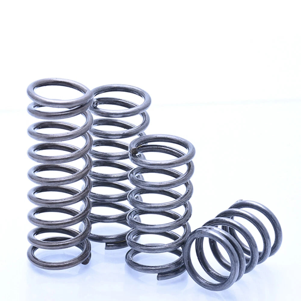 Black Compression Spring 3mm Wire Diameter Pressure Spring 30mm - 200mm Length