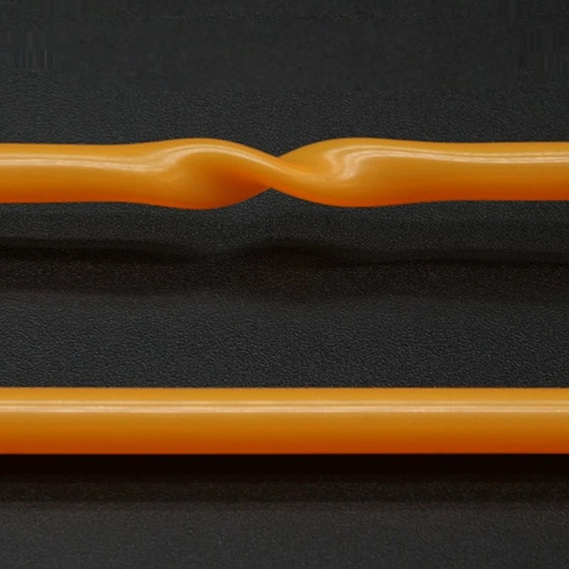 Orange Food Grade Silicone Tubing — Flexible Soft Hose for Brewing, Beverage & Water Transfer