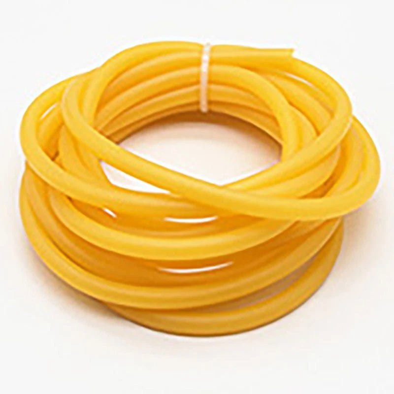 Colorful Latex Rubber Tubing — Elastic Natural Rubber Tube & Solid Rod, ID 1.6mm–18mm, Multiple Colors