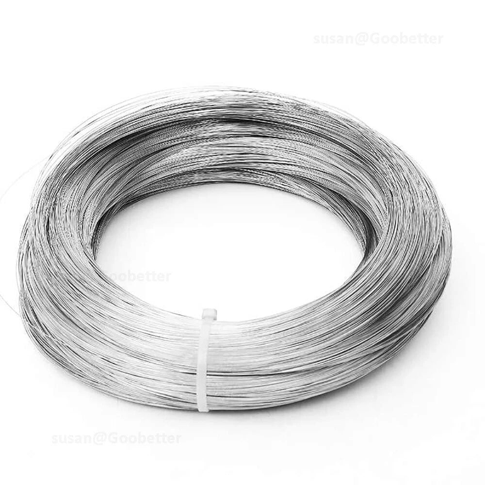Stainless Steel Wire Metal Cable 0.2mm - 5mm High Tensile Steel Spring Wire