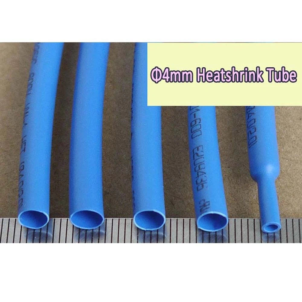 4mm Heat Shrink Tubing 2:1 Ratio – Wire Sleeving Wrap, 7 Colors