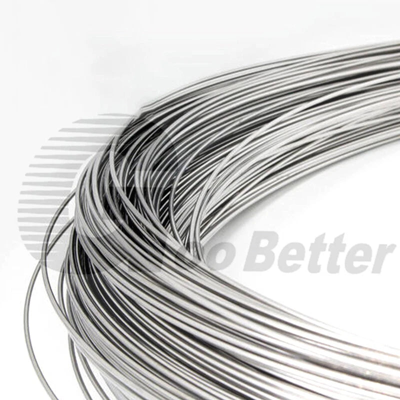 Titanium Wire Highly Pure Diameter 0.5mm - 5mm Ti TA2 Metal Wires Various Length