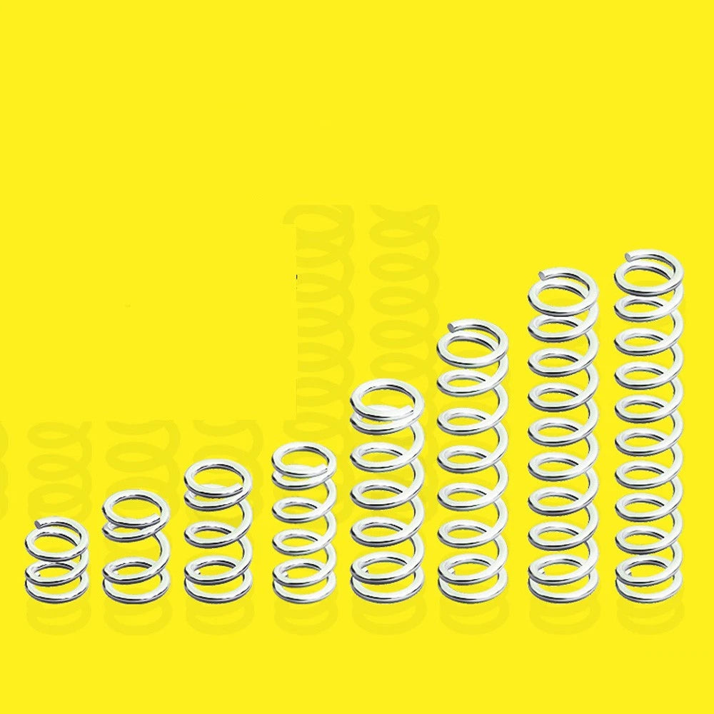 Compression Spring Wire Dia 0.2-0.4mm &OD 2-12mm & 5-305mm Length Pressure Small