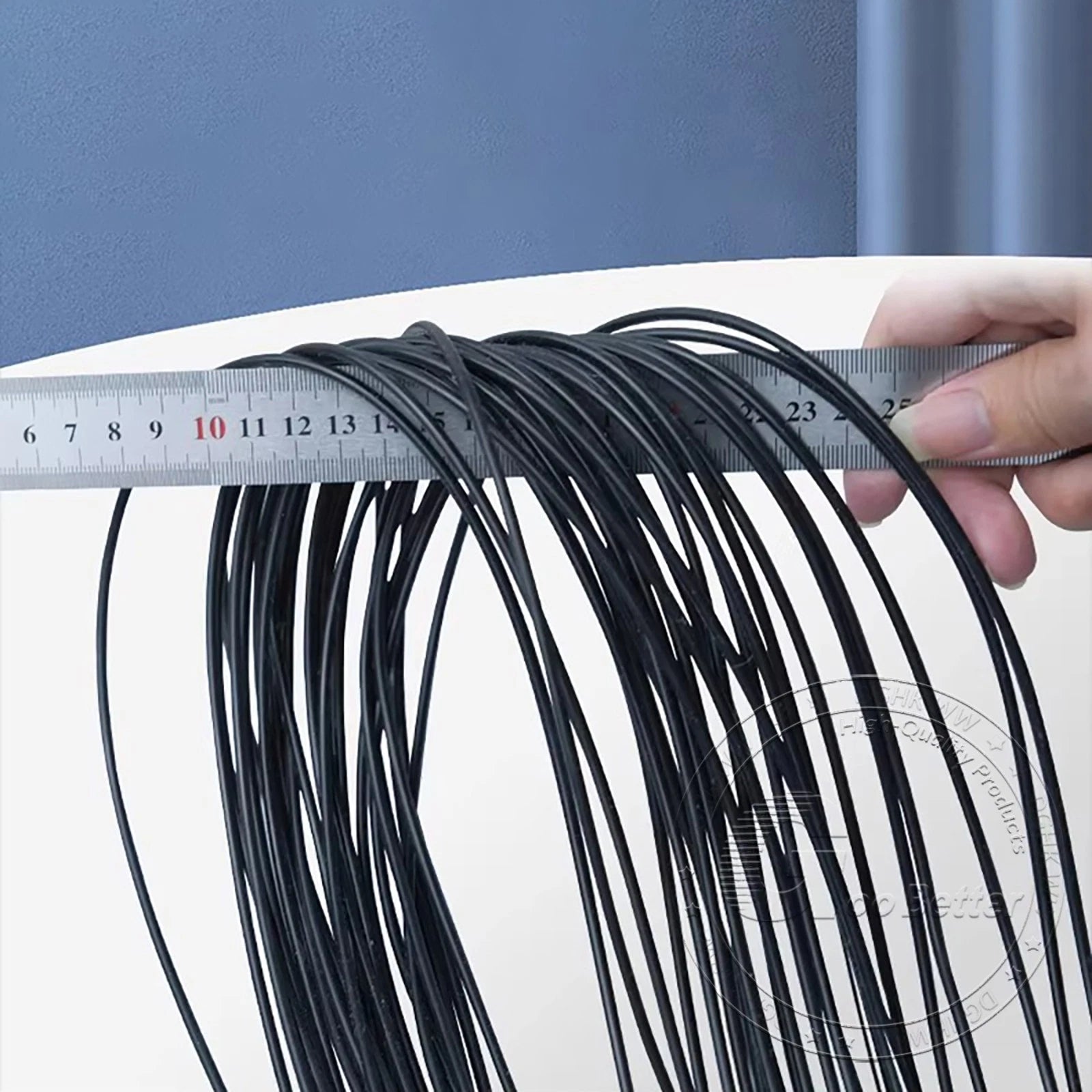 Black Food Grade Silicone Capillary Tube — ID 0.3mm to 4mm, Soft Rubber Hose, 10 Meter