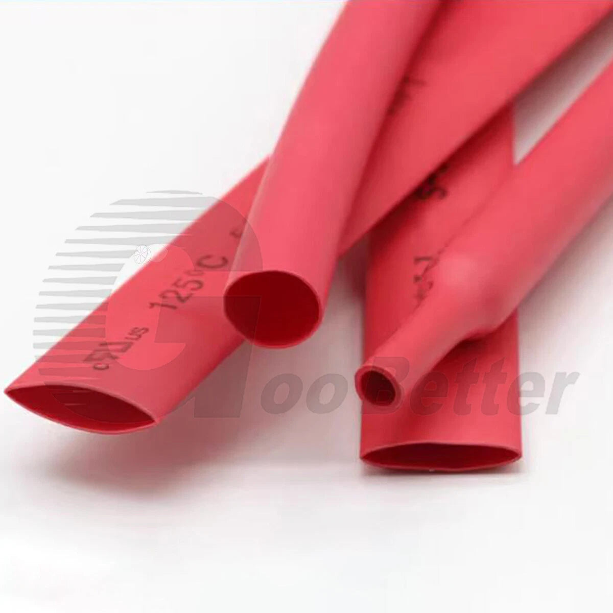 Red Heat Shrink Tubing — 2:1, 3:1 & 4:1 Ratios | Φ0.6mm–80mm | Adhesive & Non-Adhesive