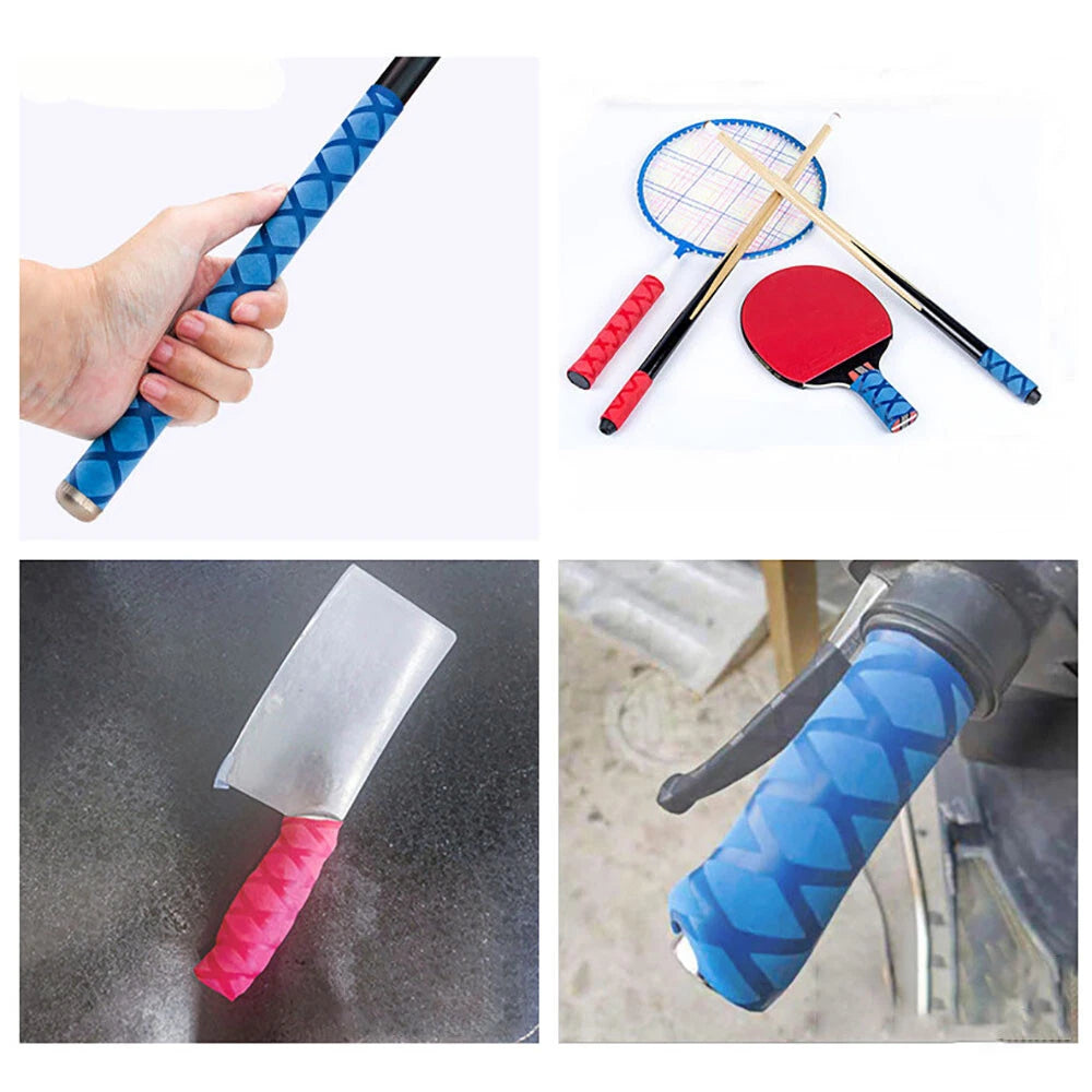 Heat Shrink Fishing Rod Handle Grip Tubing — Non-Slip Textured Sleeve, 15–50mm