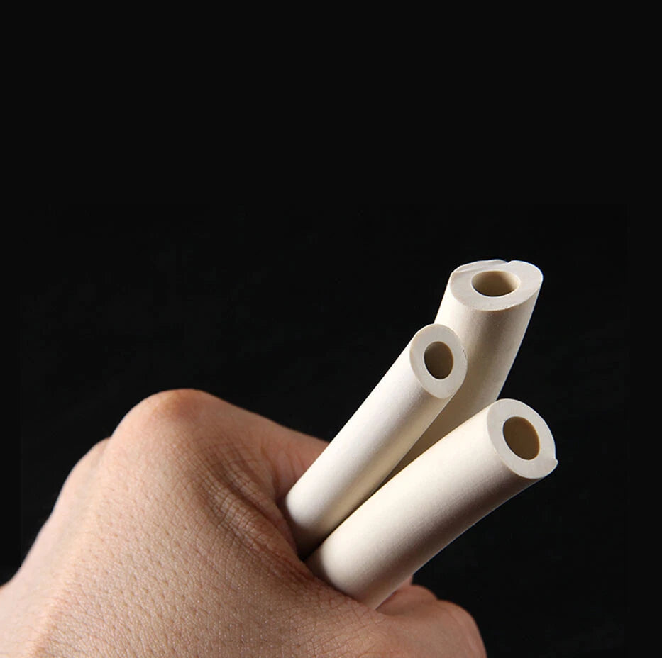 White Flexible Rubber Vacuum Tube — Laboratory Hose Pipe ID 1.5mm–12mm