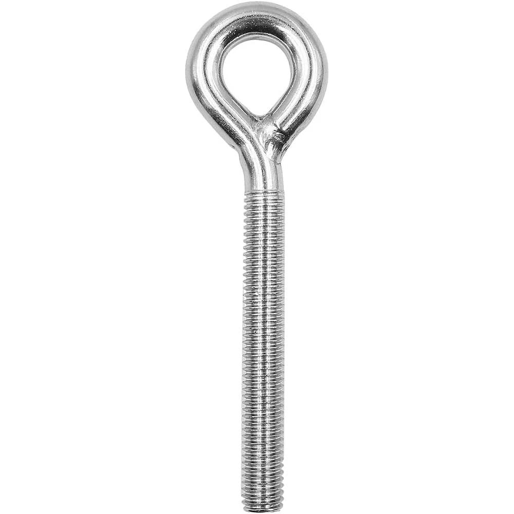 Stainless Steel Eye Bolts M4–M24 | A2 Forged Metric Lifting Ring Screws